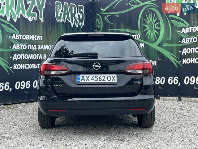 Черный Опель Астра, объемом двигателя 1.5 л и пробегом 132 тыс. км за 14700 $, фото 6 на Automoto.ua