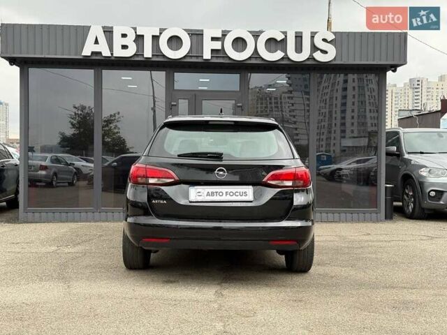 Черный Опель Астра, объемом двигателя 1.5 л и пробегом 134 тыс. км за 14490 $, фото 6 на Automoto.ua