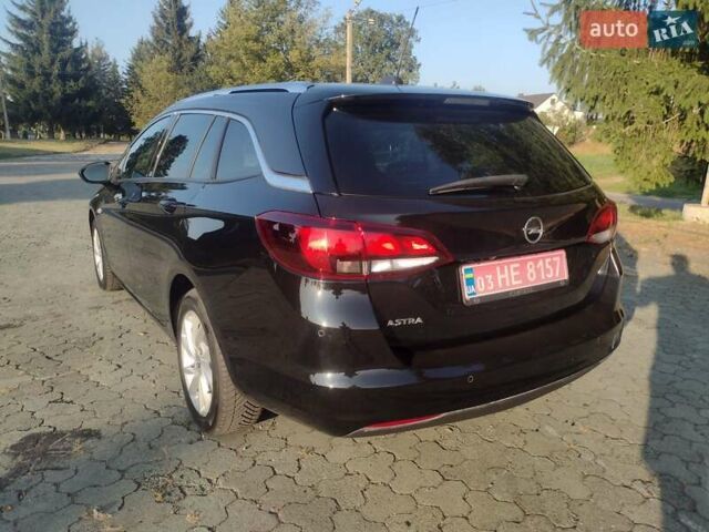 Черный Опель Астра, объемом двигателя 1.5 л и пробегом 120 тыс. км за 13500 $, фото 5 на Automoto.ua
