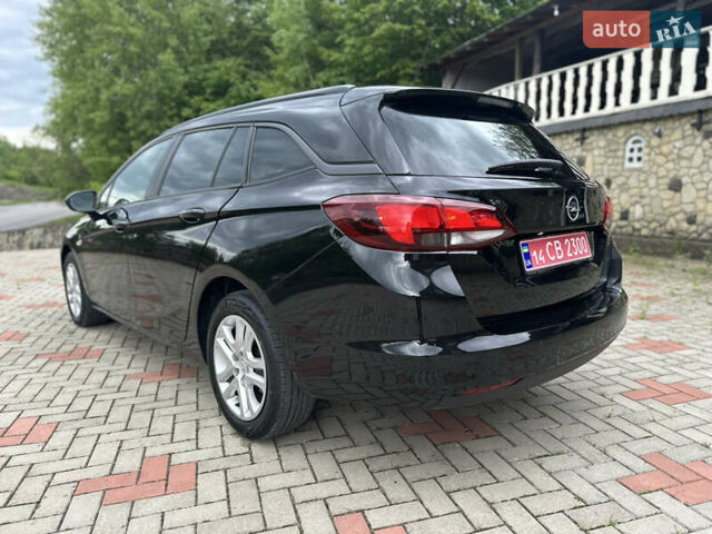 Черный Опель Астра, объемом двигателя 1.5 л и пробегом 125 тыс. км за 13700 $, фото 14 на Automoto.ua