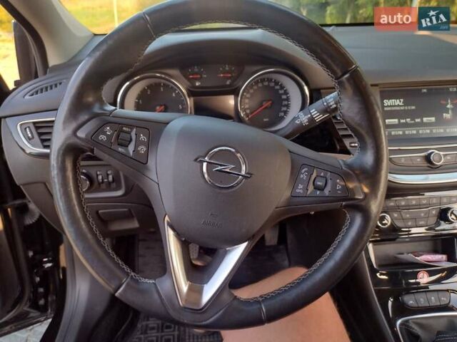 Черный Опель Астра, объемом двигателя 1.5 л и пробегом 120 тыс. км за 13500 $, фото 22 на Automoto.ua