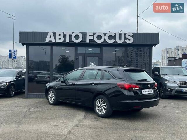 Черный Опель Астра, объемом двигателя 1.5 л и пробегом 134 тыс. км за 13990 $, фото 5 на Automoto.ua