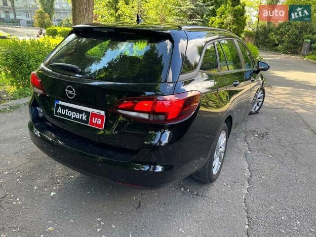 Черный Опель Астра, объемом двигателя 1.5 л и пробегом 135 тыс. км за 14490 $, фото 5 на Automoto.ua