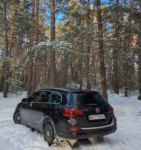 Коричневый Опель Астра, объемом двигателя 1.7 л и пробегом 272 тыс. км за 7200 $, фото 7 на Automoto.ua