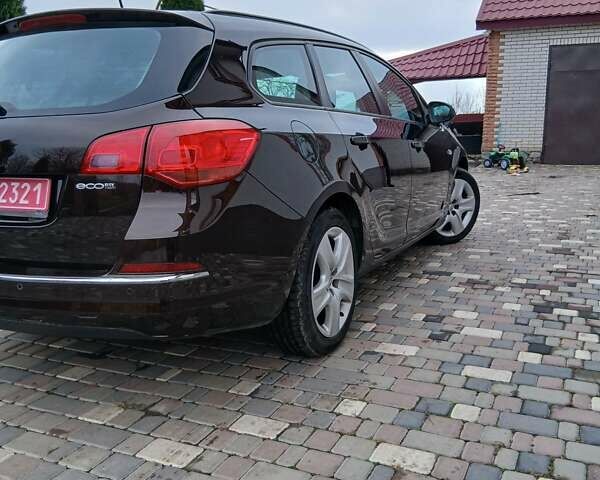 Коричневый Опель Астра, объемом двигателя 1.4 л и пробегом 192 тыс. км за 6500 $, фото 1 на Automoto.ua