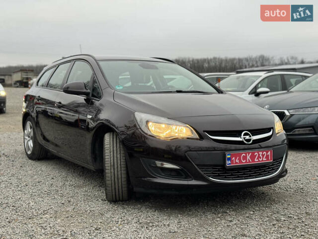Коричневый Опель Астра, объемом двигателя 1.4 л и пробегом 192 тыс. км за 6500 $, фото 4 на Automoto.ua