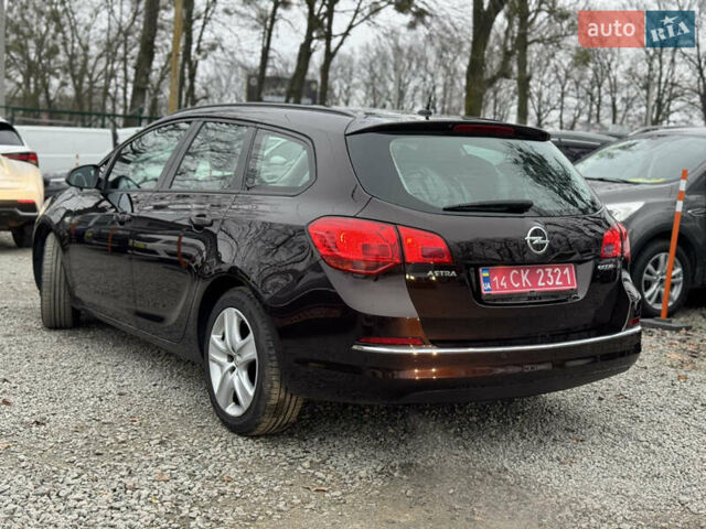 Коричневый Опель Астра, объемом двигателя 1.4 л и пробегом 192 тыс. км за 6500 $, фото 1 на Automoto.ua