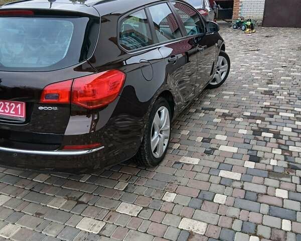 Коричневый Опель Астра, объемом двигателя 1.4 л и пробегом 192 тыс. км за 6500 $, фото 4 на Automoto.ua