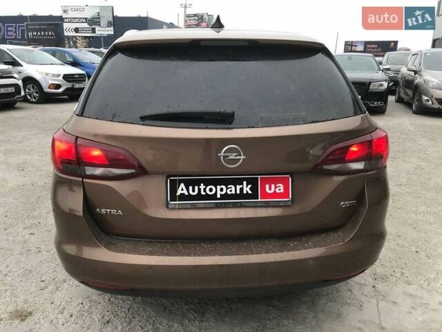 Коричневий Опель Астра, об'ємом двигуна 1.6 л та пробігом 338 тис. км за 11490 $, фото 6 на Automoto.ua