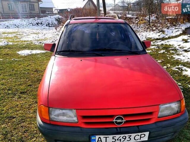 Червоний Опель Астра, об'ємом двигуна 1.6 л та пробігом 226 тис. км за 2500 $, фото 6 на Automoto.ua