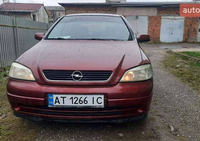 Красный Опель Астра, объемом двигателя 1.6 л и пробегом 250 тыс. км за 2700 $, фото 7 на Automoto.ua