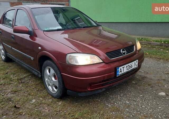 Красный Опель Астра, объемом двигателя 1.6 л и пробегом 250 тыс. км за 2700 $, фото 25 на Automoto.ua