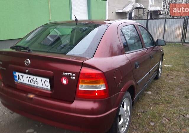 Красный Опель Астра, объемом двигателя 1.6 л и пробегом 250 тыс. км за 2700 $, фото 22 на Automoto.ua