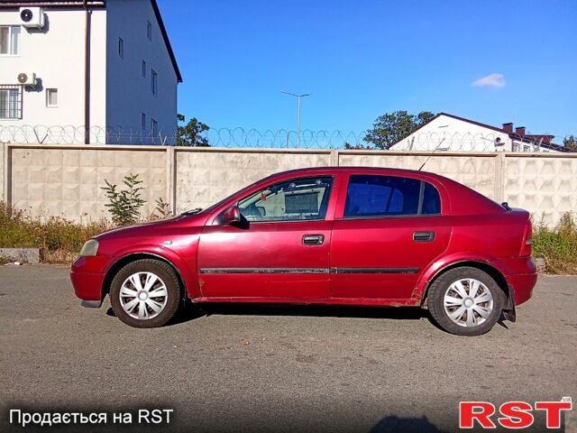 Красный Опель Астра, объемом двигателя 1.6 л и пробегом 536 тыс. км за 1660 $, фото 3 на Automoto.ua