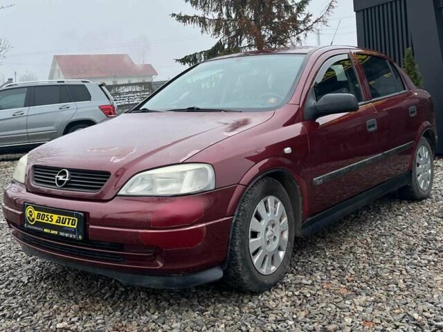 Червоний Опель Астра, об'ємом двигуна 1.6 л та пробігом 294 тис. км за 3699 $, фото 2 на Automoto.ua