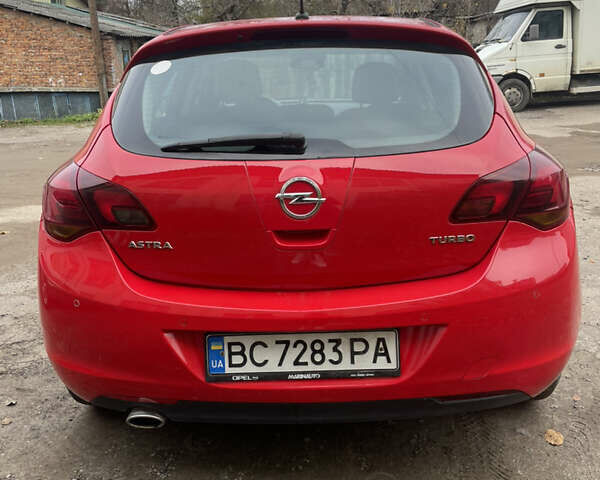 Красный Опель Астра, объемом двигателя 1.36 л и пробегом 148 тыс. км за 6900 $, фото 5 на Automoto.ua
