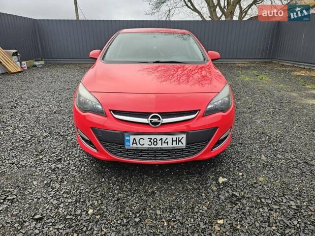 Красный Опель Астра, объемом двигателя 1.69 л и пробегом 218 тыс. км за 7499 $, фото 2 на Automoto.ua