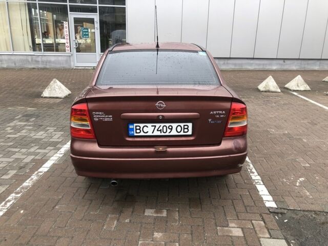 Червоний Опель Астра, об'ємом двигуна 1.6 л та пробігом 177 тис. км за 3800 $, фото 7 на Automoto.ua