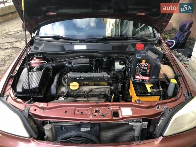 Опель Астра 2001 в Львове на Automoto.ua Красный Опель Астра, объемом двигателя 1.6 л и пробегом 177 тыс. км за 3750 $, фото 4 на Automoto.ua