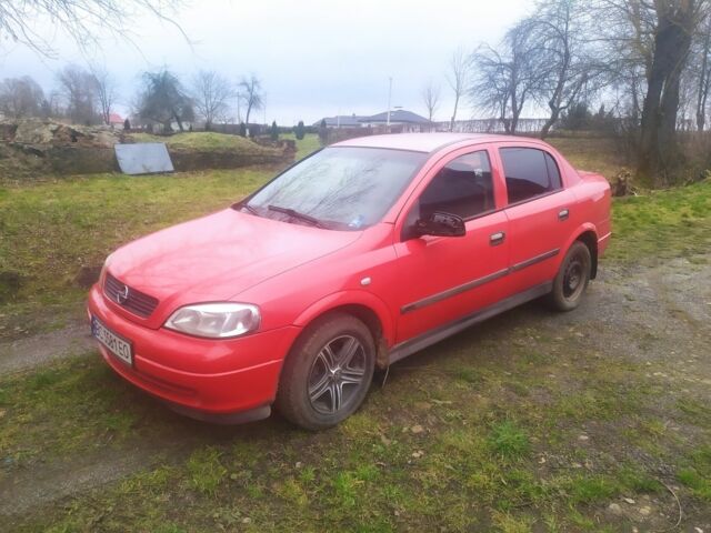 Червоний Опель Астра, об'ємом двигуна 1.4 л та пробігом 267 тис. км за 2200 $, фото 5 на Automoto.ua