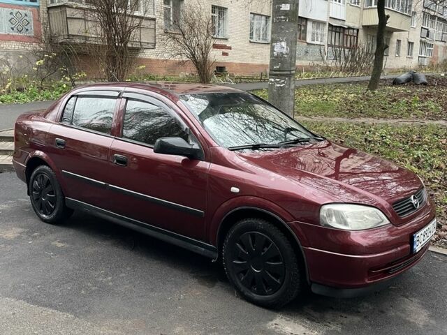 Червоний Опель Астра, об'ємом двигуна 1.4 л та пробігом 208 тис. км за 3600 $, фото 1 на Automoto.ua