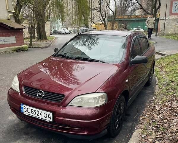 Червоний Опель Астра, об'ємом двигуна 1.4 л та пробігом 208 тис. км за 3600 $, фото 1 на Automoto.ua