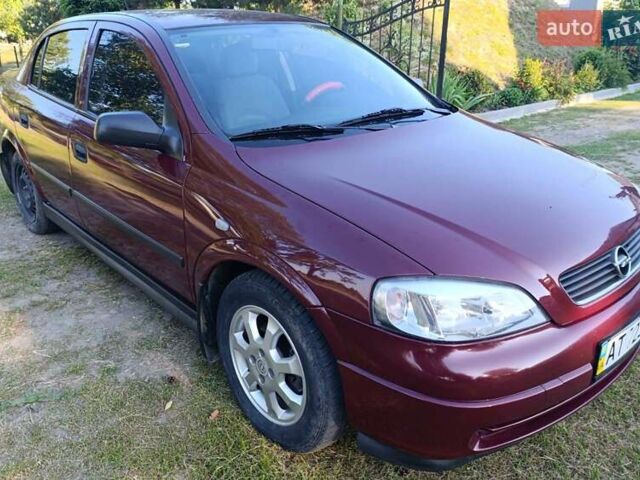 Красный Опель Астра, объемом двигателя 1.6 л и пробегом 250 тыс. км за 4700 $, фото 12 на Automoto.ua