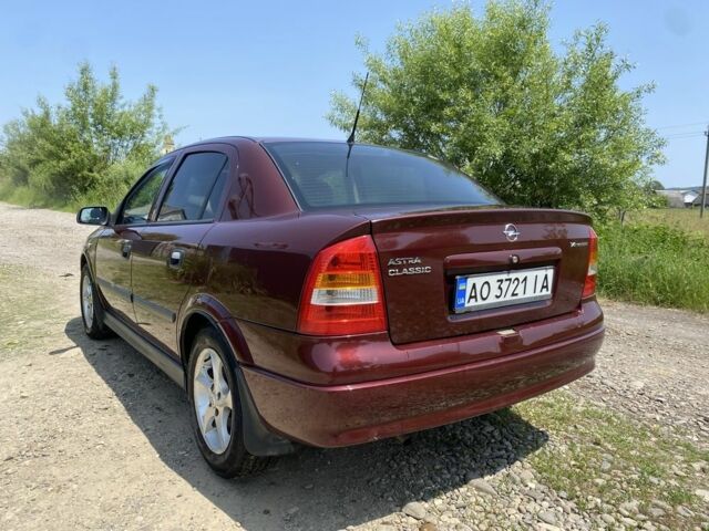 Червоний Опель Астра, об'ємом двигуна 1.4 л та пробігом 320 тис. км за 3700 $, фото 3 на Automoto.ua