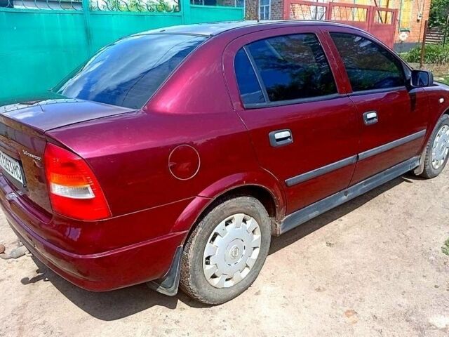 Червоний Опель Астра, об'ємом двигуна 1.4 л та пробігом 176 тис. км за 3700 $, фото 3 на Automoto.ua