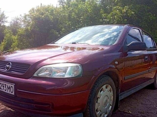 Червоний Опель Астра, об'ємом двигуна 1.4 л та пробігом 176 тис. км за 3700 $, фото 1 на Automoto.ua