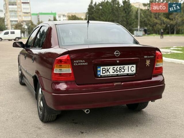 Червоний Опель Астра, об'ємом двигуна 1.6 л та пробігом 233 тис. км за 3400 $, фото 25 на Automoto.ua