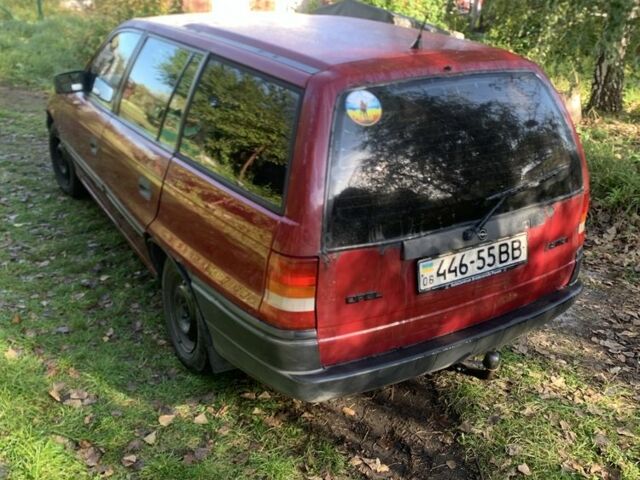 Красный Опель Астра, объемом двигателя 1.4 л и пробегом 200 тыс. км за 1160 $, фото 8 на Automoto.ua