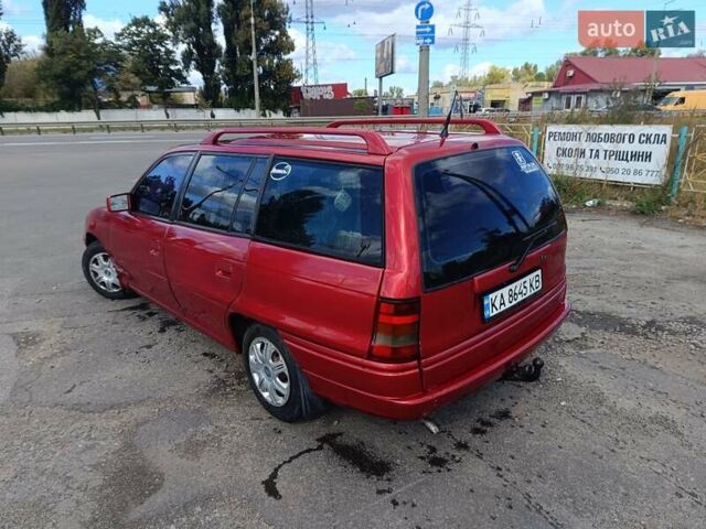 Червоний Опель Астра, об'ємом двигуна 1.6 л та пробігом 330 тис. км за 1300 $, фото 5 на Automoto.ua