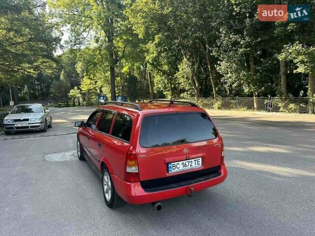 Красный Опель Астра, объемом двигателя 1.6 л и пробегом 250 тыс. км за 2700 $, фото 12 на Automoto.ua