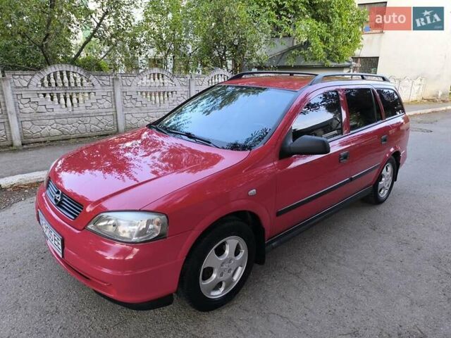 Красный Опель Астра, объемом двигателя 1.6 л и пробегом 310 тыс. км за 3200 $, фото 11 на Automoto.ua