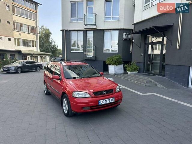 Красный Опель Астра, объемом двигателя 1.6 л и пробегом 250 тыс. км за 2700 $, фото 7 на Automoto.ua
