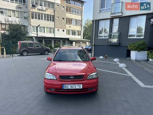 Красный Опель Астра, объемом двигателя 1.6 л и пробегом 250 тыс. км за 2700 $, фото 2 на Automoto.ua