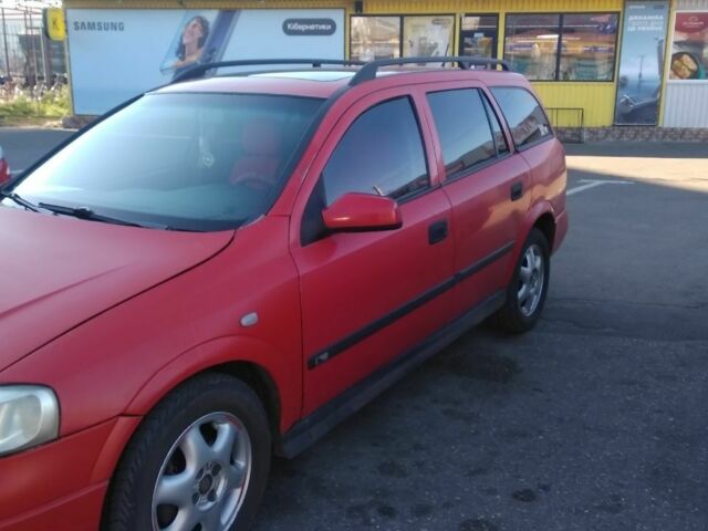 Червоний Опель Астра, об'ємом двигуна 1.6 л та пробігом 250 тис. км за 2600 $, фото 3 на Automoto.ua