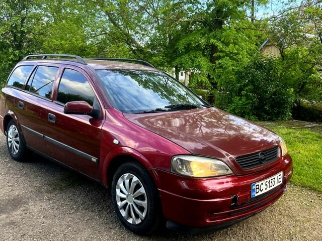 Червоний Опель Астра, об'ємом двигуна 1.6 л та пробігом 230 тис. км за 2100 $, фото 1 на Automoto.ua