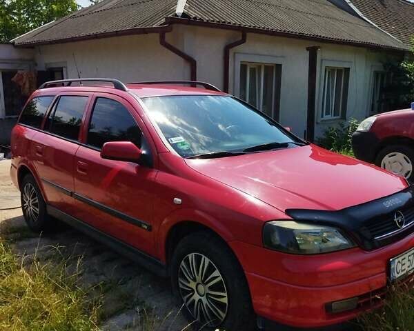 Красный Опель Астра, объемом двигателя 1.6 л и пробегом 398 тыс. км за 3500 $, фото 15 на Automoto.ua