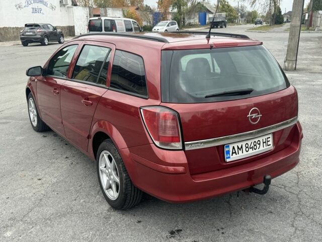Красный Опель Астра, объемом двигателя 1.9 л и пробегом 347 тыс. км за 4000 $, фото 7 на Automoto.ua