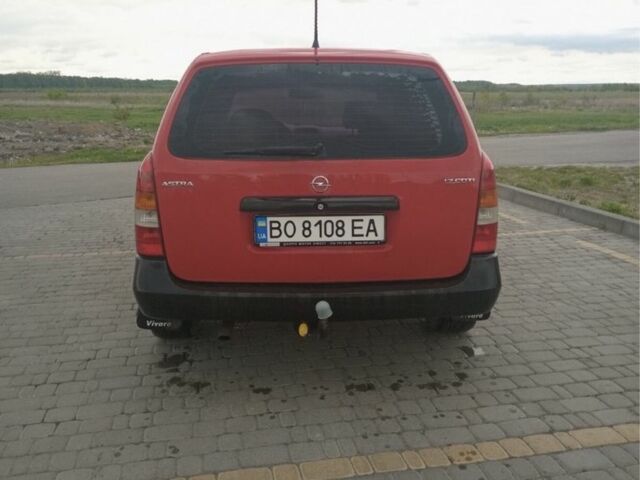 Червоний Опель Астра, об'ємом двигуна 1.7 л та пробігом 300 тис. км за 2500 $, фото 4 на Automoto.ua