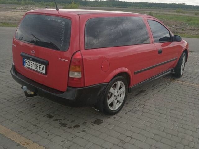 Червоний Опель Астра, об'ємом двигуна 1.7 л та пробігом 300 тис. км за 2500 $, фото 3 на Automoto.ua