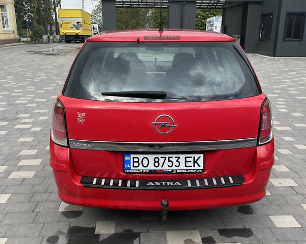 Красный Опель Астра, объемом двигателя 1.8 л и пробегом 262 тыс. км за 5200 $, фото 5 на Automoto.ua