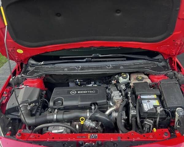 Красный Опель Астра, объемом двигателя 1.69 л и пробегом 220 тыс. км за 6600 $, фото 3 на Automoto.ua