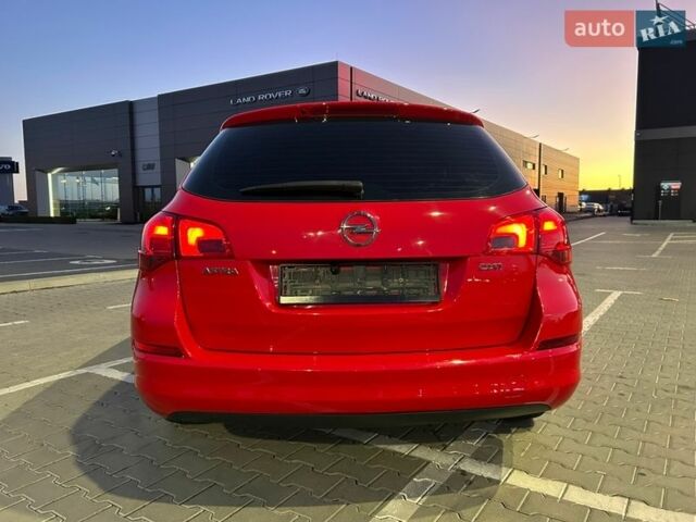 Красный Опель Астра, объемом двигателя 1.7 л и пробегом 260 тыс. км за 7800 $, фото 10 на Automoto.ua