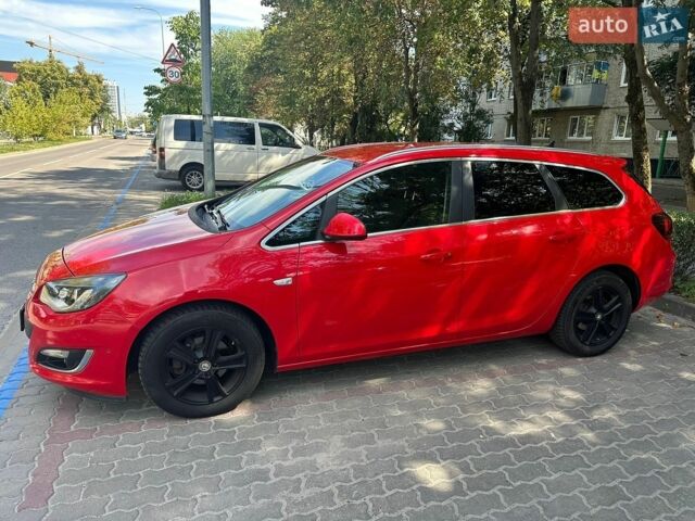 Красный Опель Астра, объемом двигателя 1.4 л и пробегом 202 тыс. км за 7100 $, фото 3 на Automoto.ua