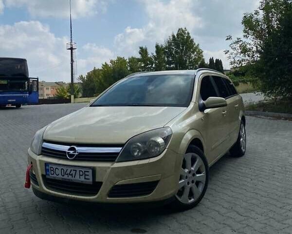 Желтый Опель Астра, объемом двигателя 1.8 л и пробегом 272 тыс. км за 4800 $, фото 6 на Automoto.ua