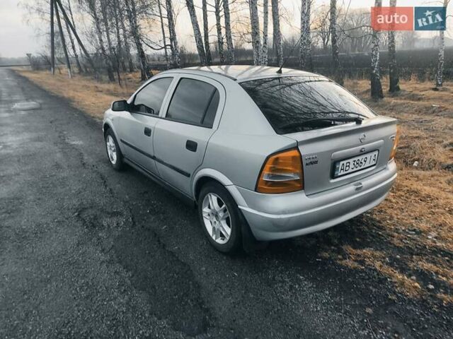 Серый Опель Астра, объемом двигателя 1.6 л и пробегом 293 тыс. км за 3000 $, фото 3 на Automoto.ua