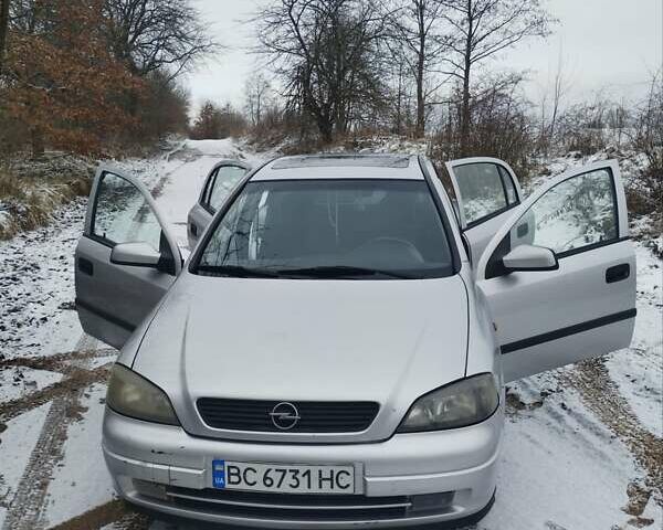 Серый Опель Астра, объемом двигателя 2 л и пробегом 374 тыс. км за 2550 $, фото 14 на Automoto.ua